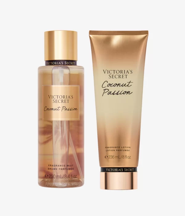 Kit Body Splah + Creme Hidratante Coconut Passion Victoria's Secret 236ml+250ml